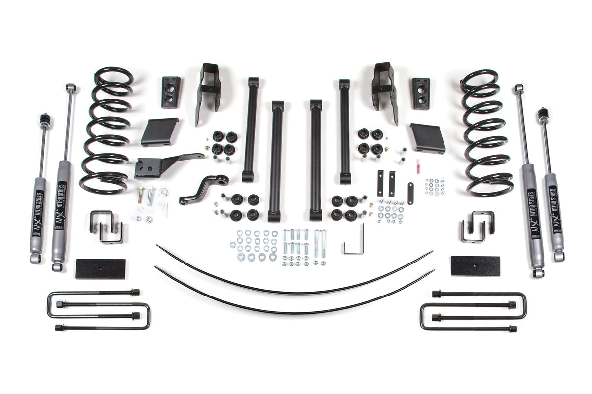 01 1500 4wd 3/3 Block & AAL-Front Spring BDS Suspension