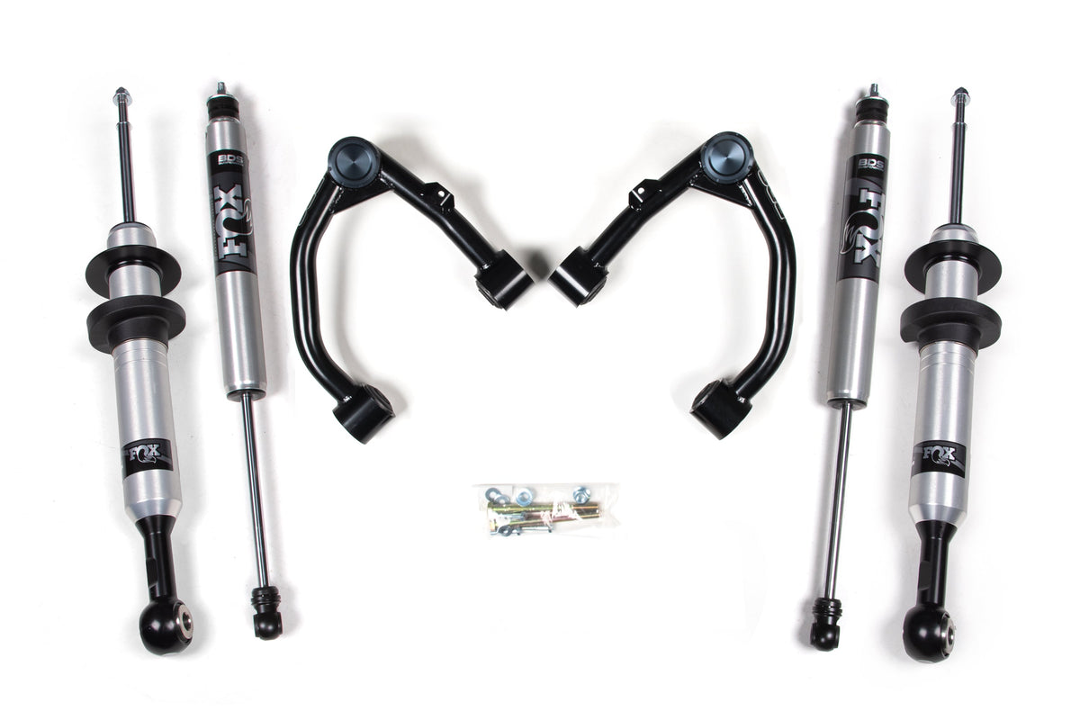 2 Inch Leveling Kit | FOX 2.0 Snap Ring Strut | Toyota Tundra (07-21) 2/4WD BDS Suspension