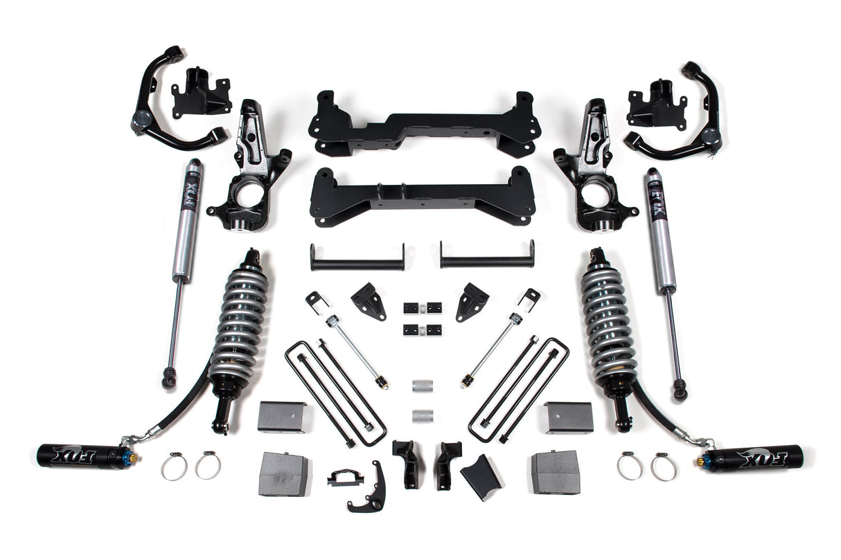 7 Inch Lift Kit | FOX 2.5 Coilover Conversion | Chevy Silverado or GMC Sierra 2500HD (01-10) 2WD BDS Suspension
