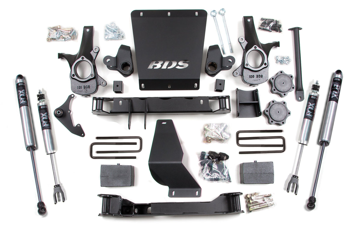 4.5 Inch Lift Kit | Chevy Silverado or GMC Sierra 1500 (99-06) 4WD BDS Suspension