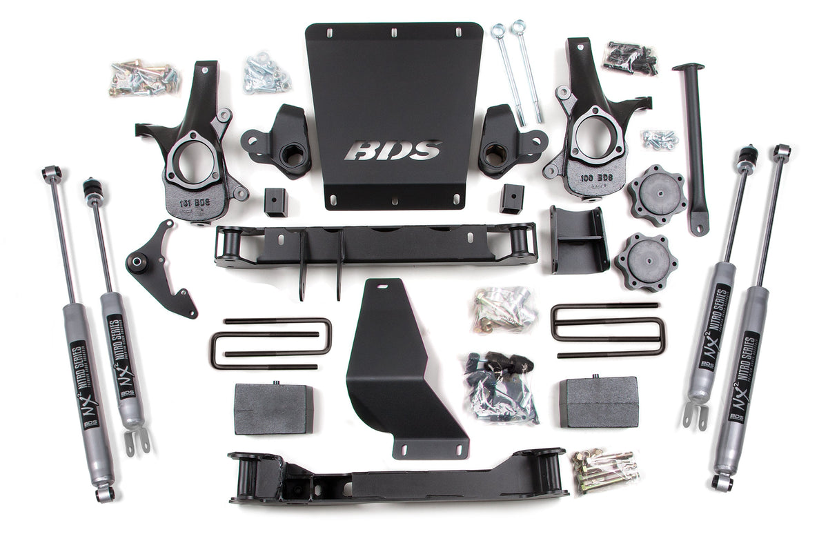 4.5 Inch Lift Kit | Chevy Silverado or GMC Sierra 1500 (99-06) 4WD BDS Suspension