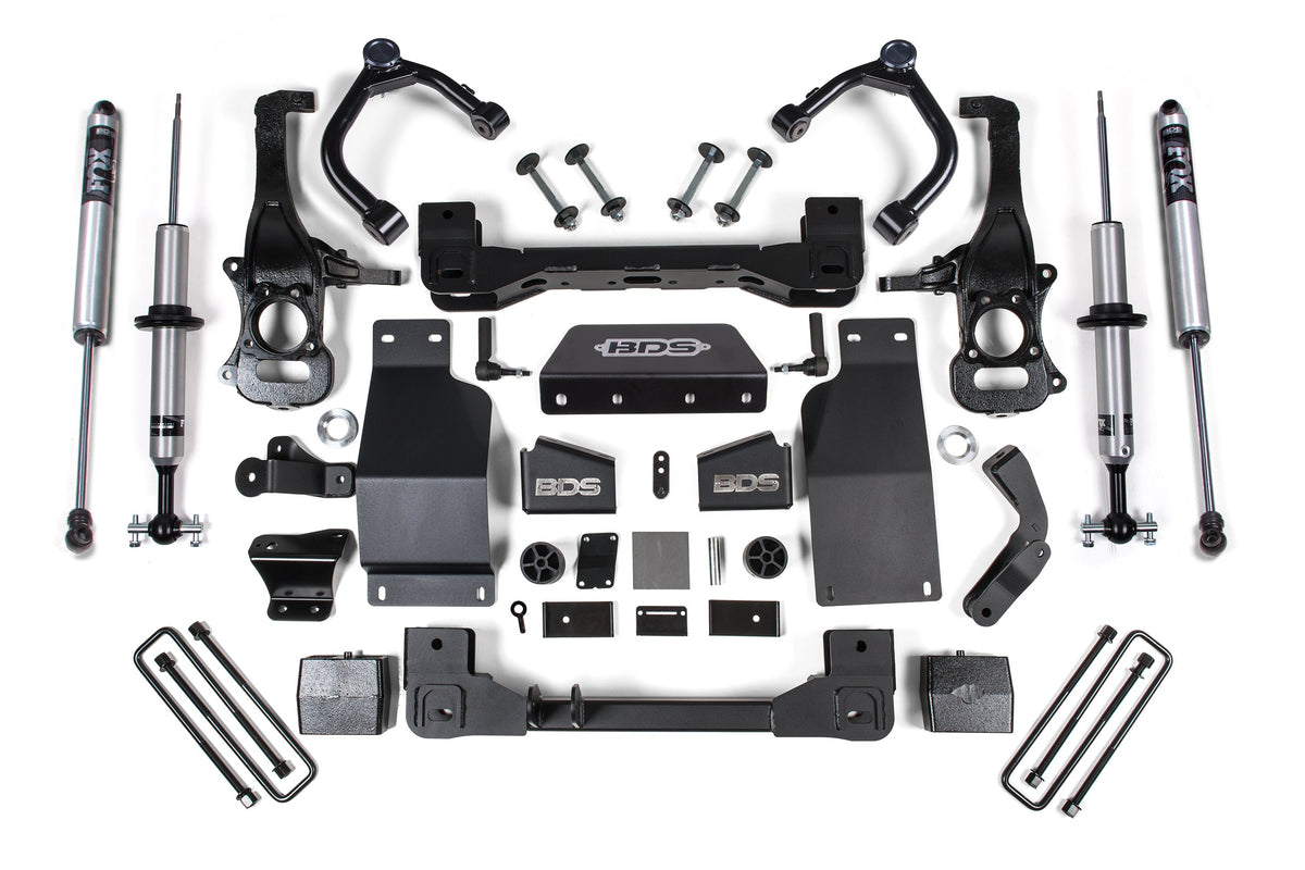 6 Inch Lift Kit | Chevy Silverado or GMC Sierra 1500 (19-26) 4WD | Diesel