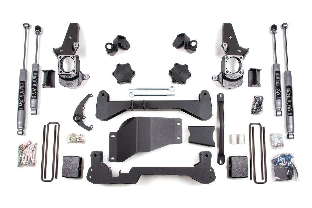4.5 Inch Lift Kit | Chevy Silverado or GMC Sierra 2500HD/3500 (01-10) SRW 4WD BDS Suspension