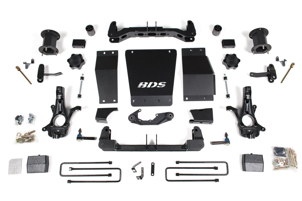 6 Inch Lift Kit | GMC Sierra 1500 (14-18) 4WD | Magneride Equipped BDS Suspension