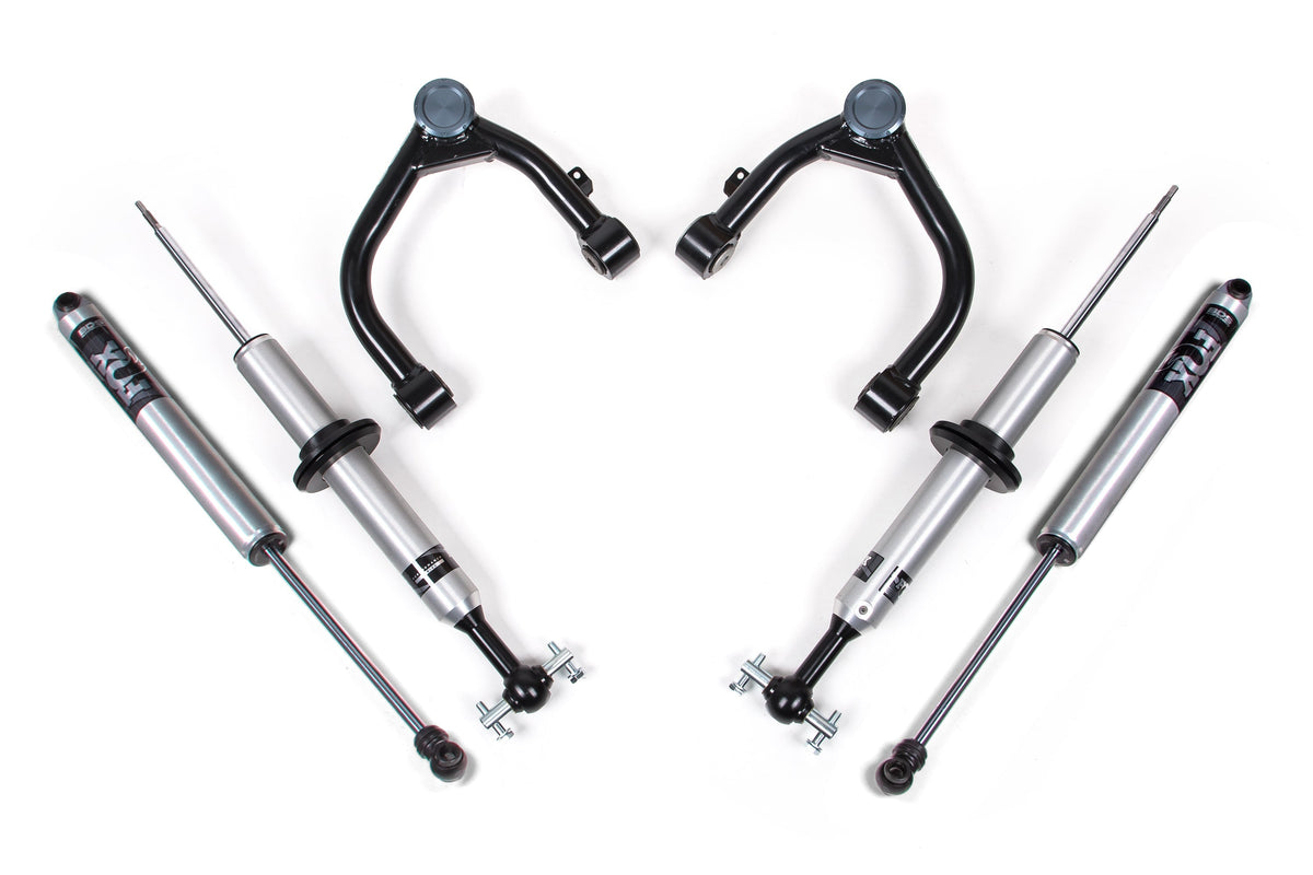 2 Inch Leveling Kit | FOX Coilover Upgrade | Chevy Silverado or GMC Sierra 1500 (19-26) 4WD BDS Suspension