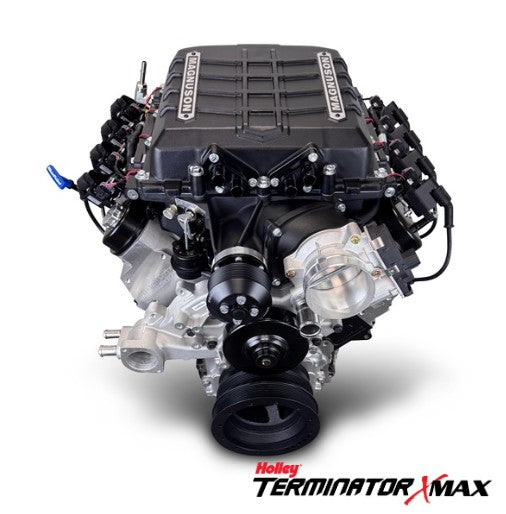 GM LS Compatible 376 c.i. Pro Series Engine and 4L80E Automatic Transmission - 700 Horsepower - Standard Edition Builder Series - Holley Terminator X EFI System