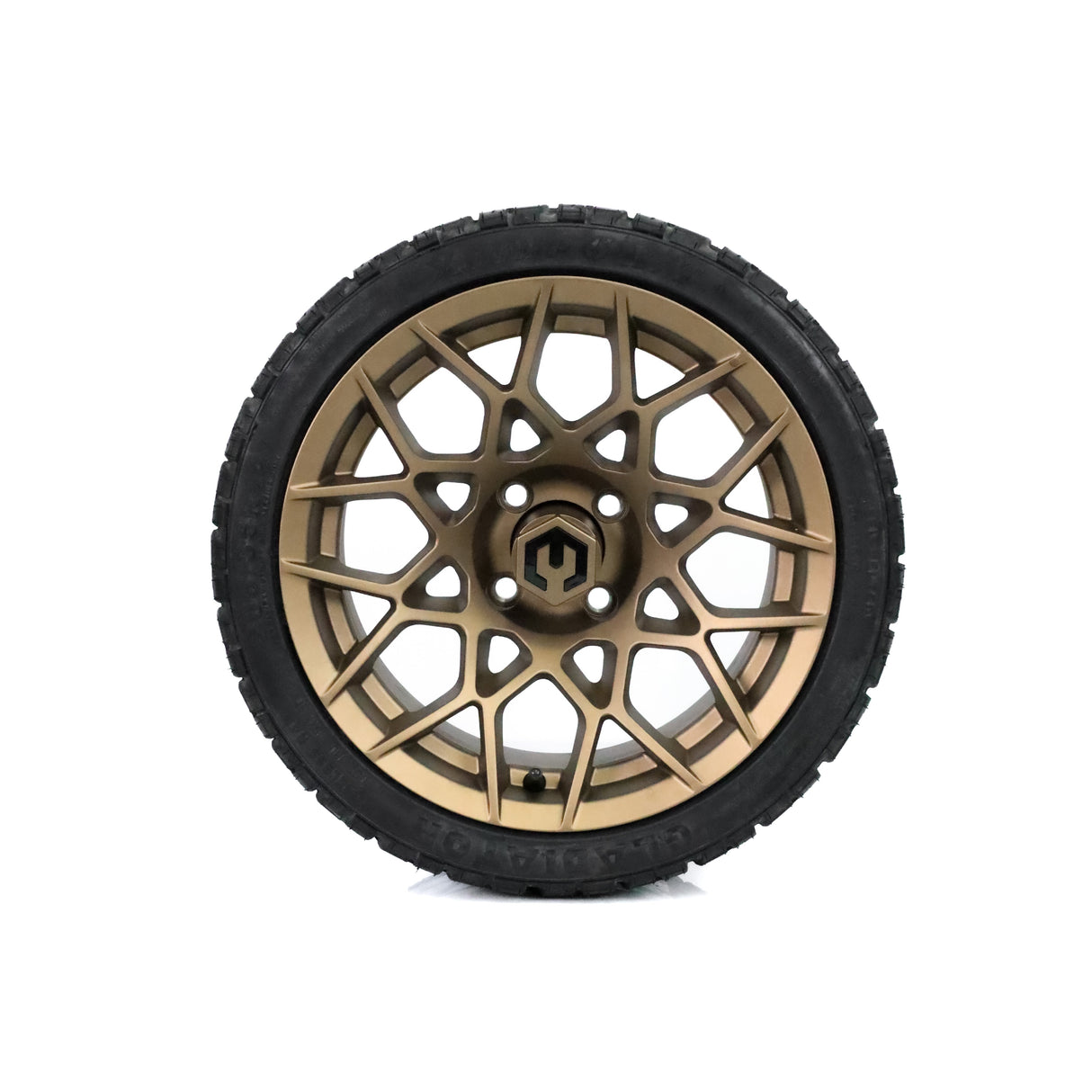MODZ Blitz 14x7 Matte Bronze & X Comp H/T Tire Package