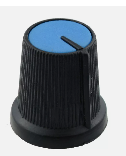 1/4 inch Blue k Potentiometer Knobs TekShack