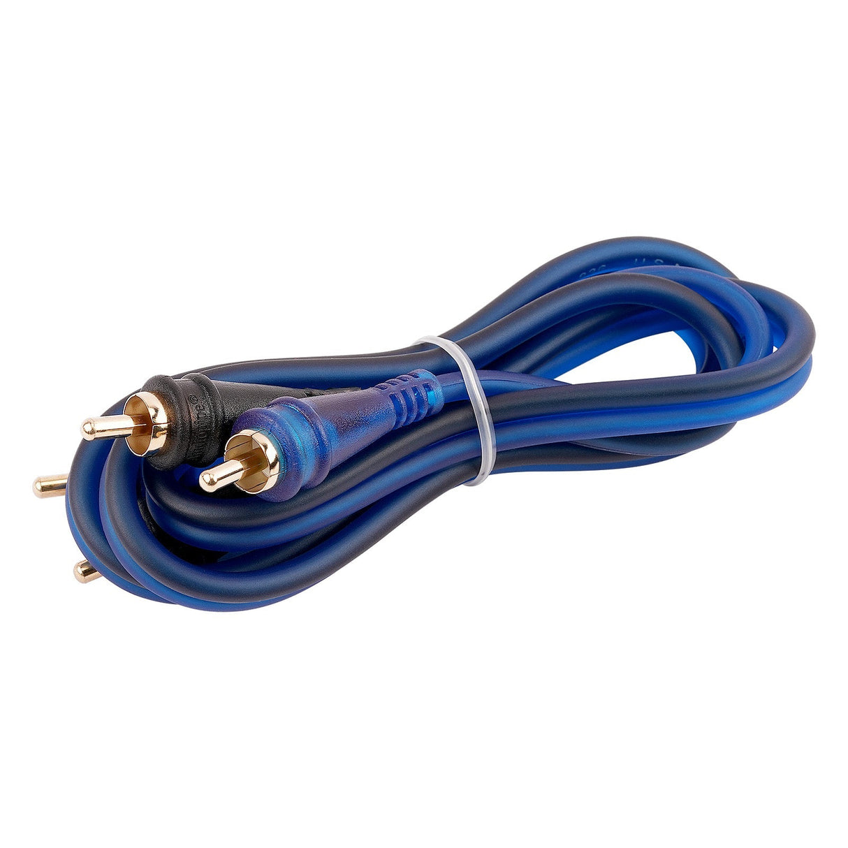 3FT Frosted RCA Audio Cable (BMV-BLS-3), 10-Pack (10 Individual Cables) Audiopipe