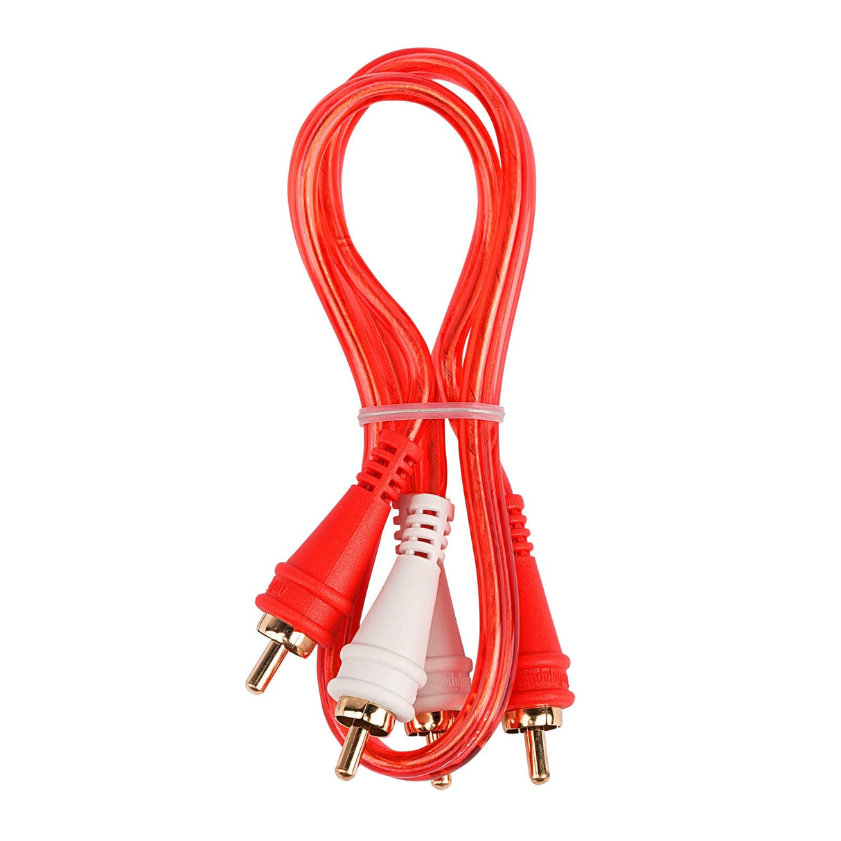 1.5FT Oxygen Free RCA Audio Cable (BMV-G-1.5), 10-Pack (10 Individual Cables) Audiopipe