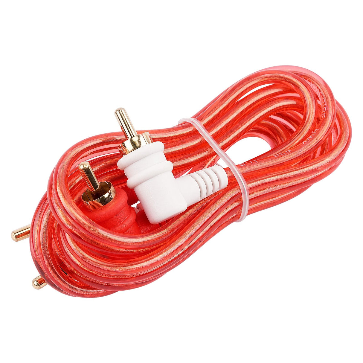 3FT Oxygen Free RCA Audio Cable With Right Angle (BMV-GRA-3), 10-Pack (10 Individual Cables) Audiopipe