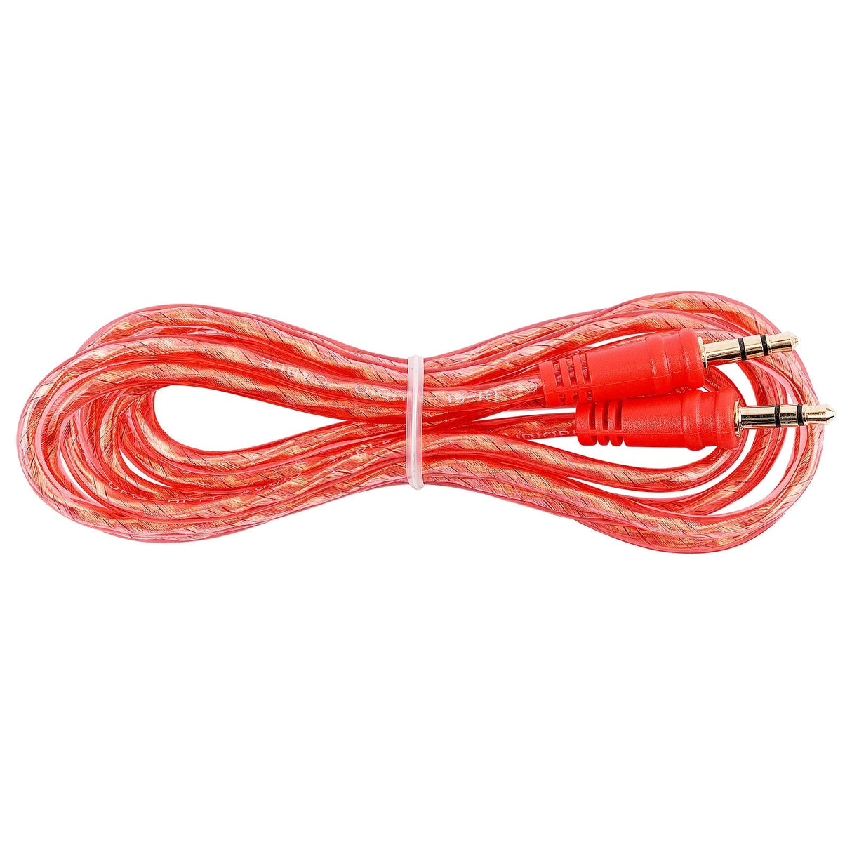 6Ft 3.5mm Audio Cable (BMV-GST-3535-6), 10-Pack (10 Individual Cables) Audiopipe