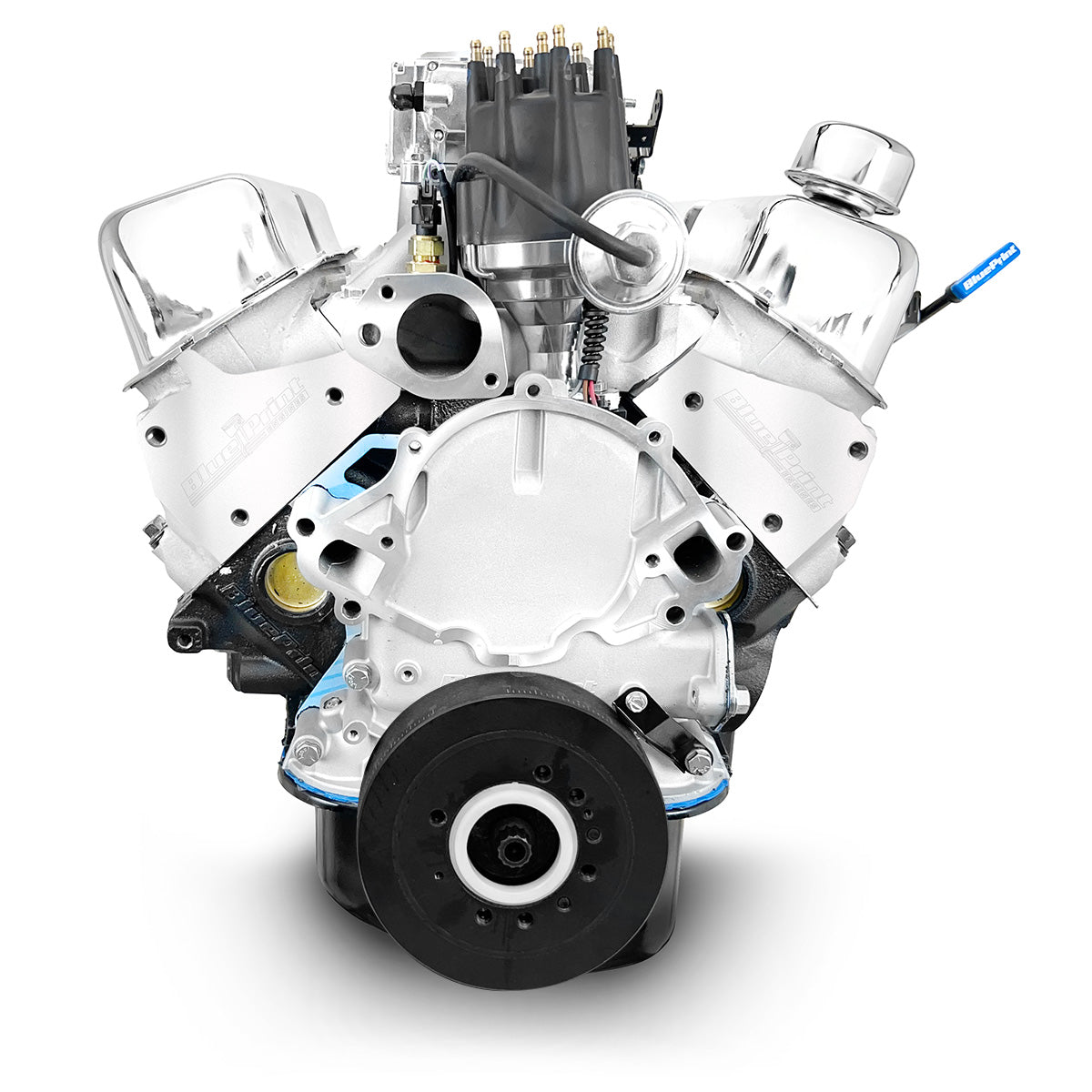 Ford Small Block Compatible 347 c.i. Engine - 415 Horsepower - Base Dressed - Rear Sump - Fuel Injected