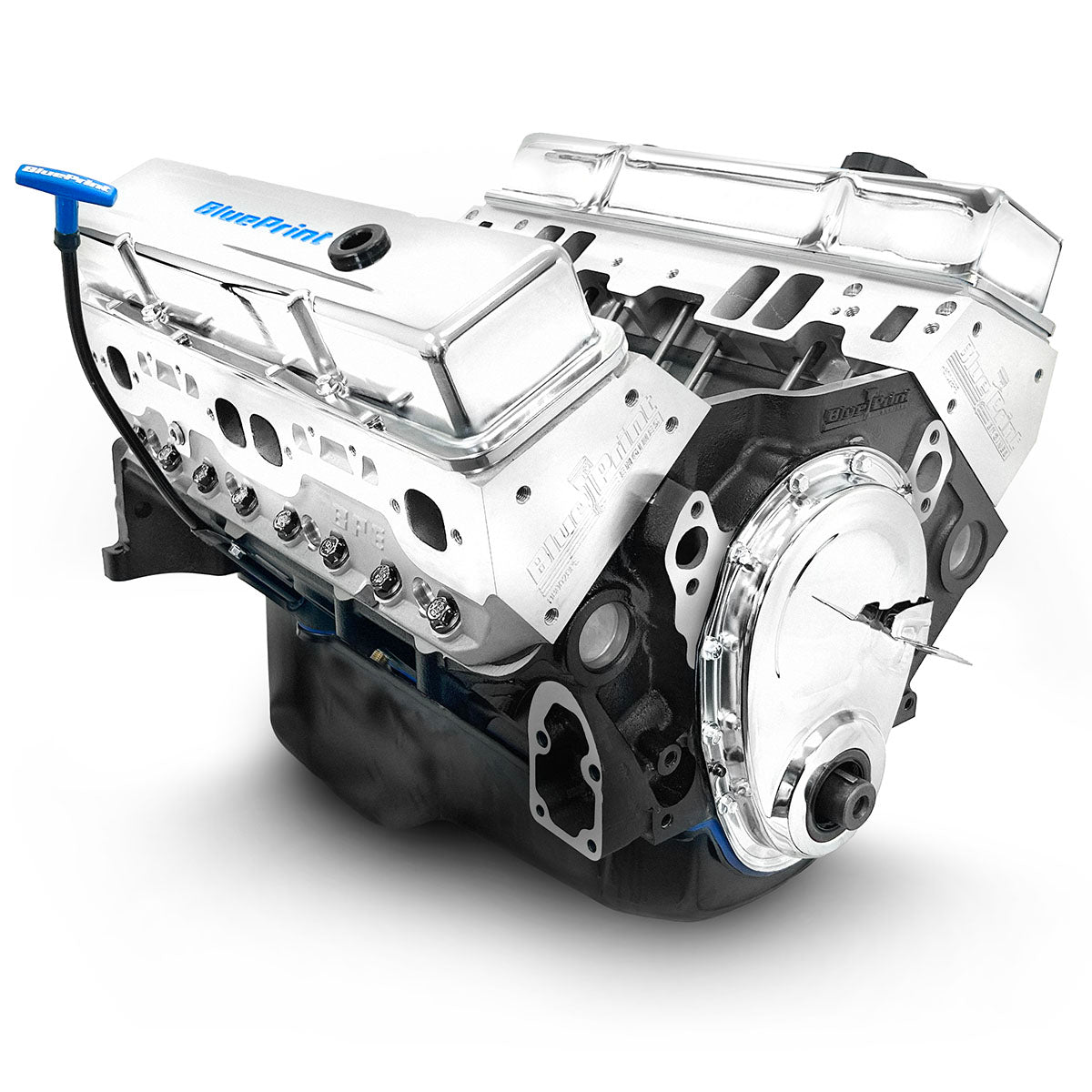 GM Small Block Compatible 350 c.i. Engine - 341 Horsepower - Long Block