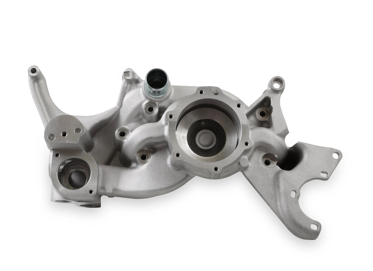 Holley LS Cooling Manifold Natural, Water Pump - Holley Front Drive Only