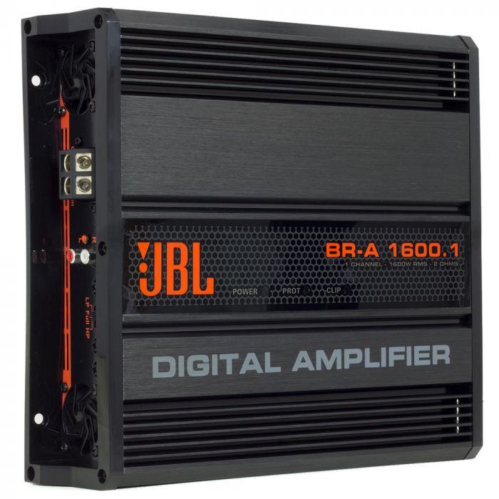 JBL BR-A 1600.2 Channel 1600 Watts RMS 2 Ohm Car Amplifier JBL