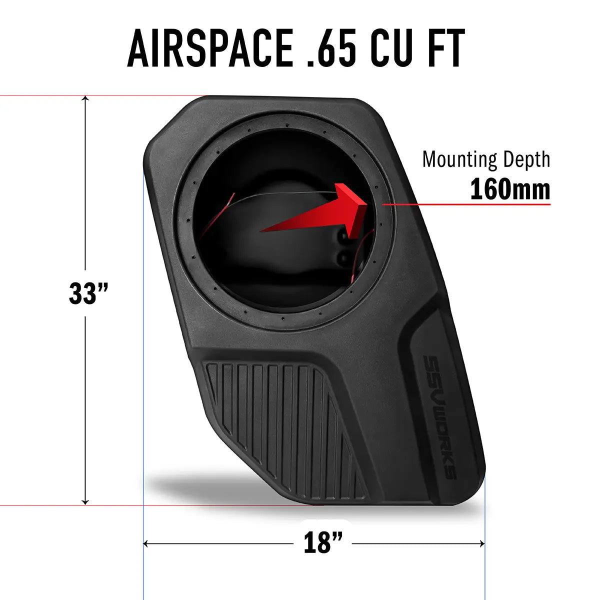 2021-2025 Ford Bronco 4-Door Rear Subwoofer Add-On SSV Works