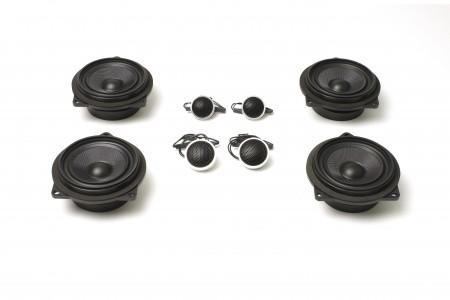 Stage One BMW Speaker Upgrade for 2007-2010 E93 Convertible with Standard Hi-Fi Bavsound LLC