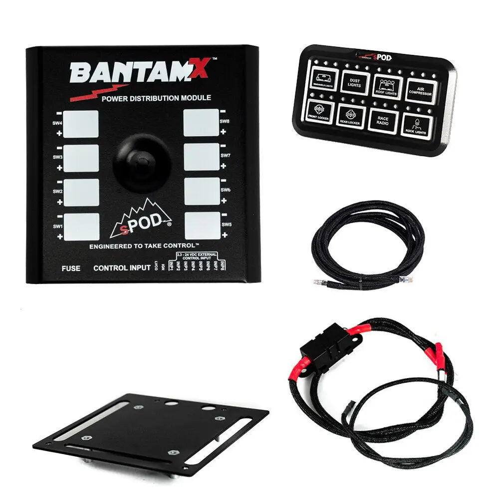sPod BantamX HD Universal 8-Circuit Power Management System