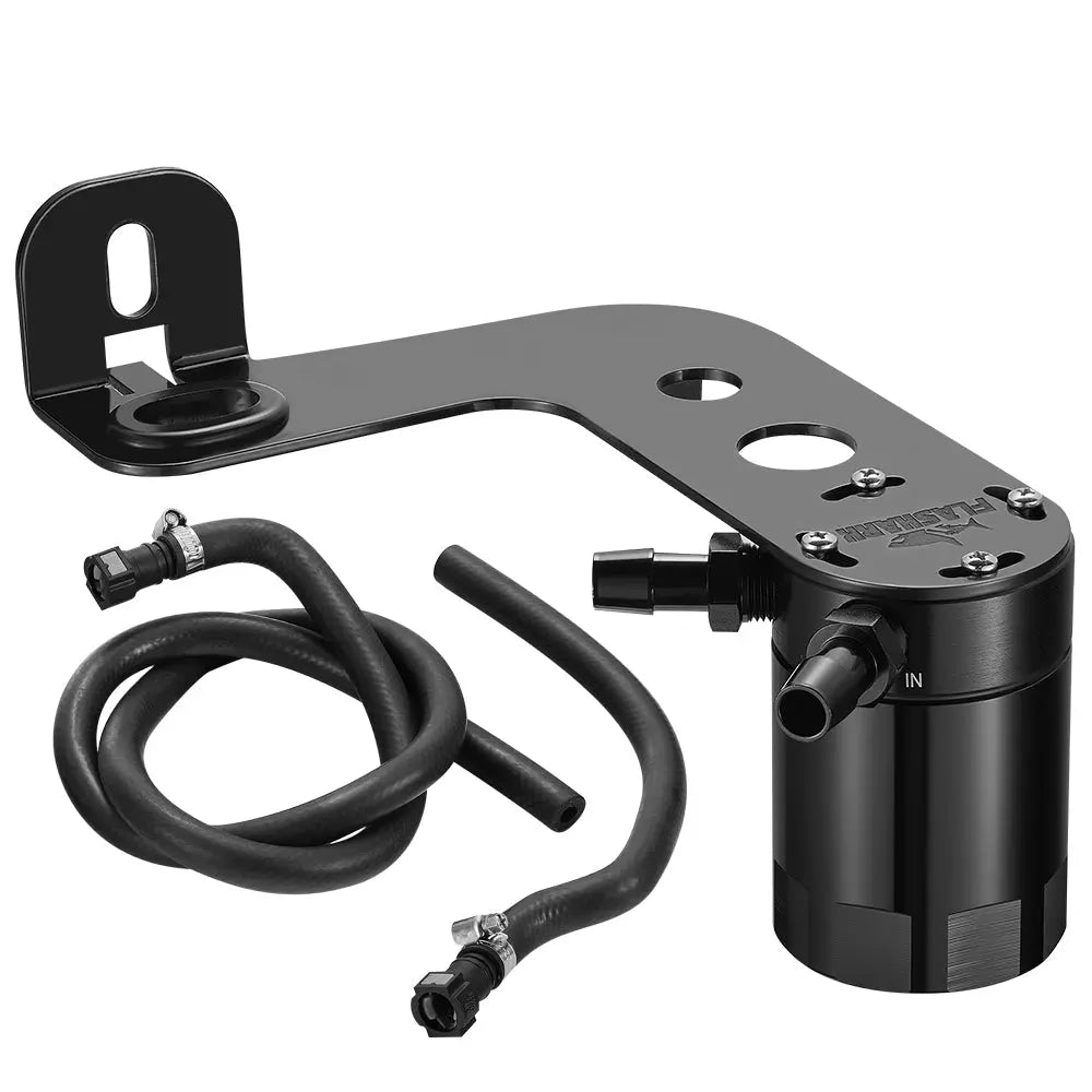 Baffled Oil Catch Can PCV Side for 2010-2015 Chevrolet Camaro SS (Automatic)