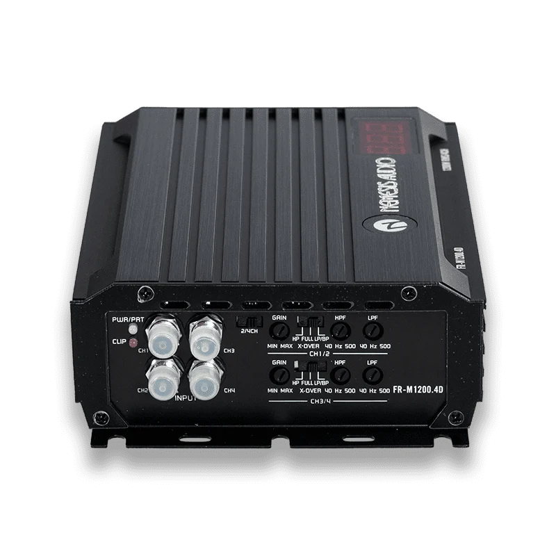 Nemesis Audio FR-M1200.4D | 1200W RMS 4-Channel Amplifier