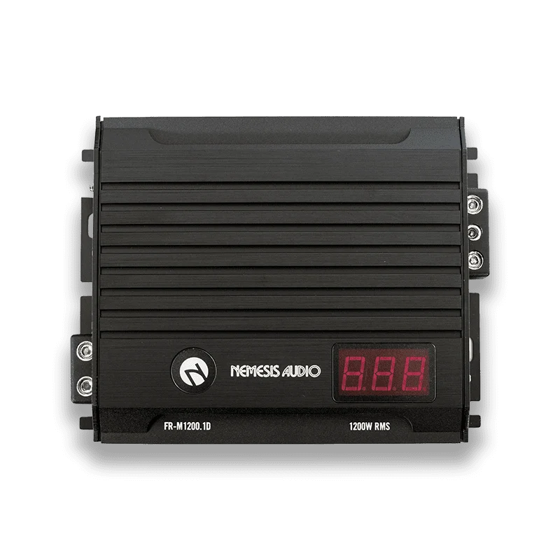 Nemesis Audio FR-M1200.1D | 1280W RMS Monoblock Amplifier