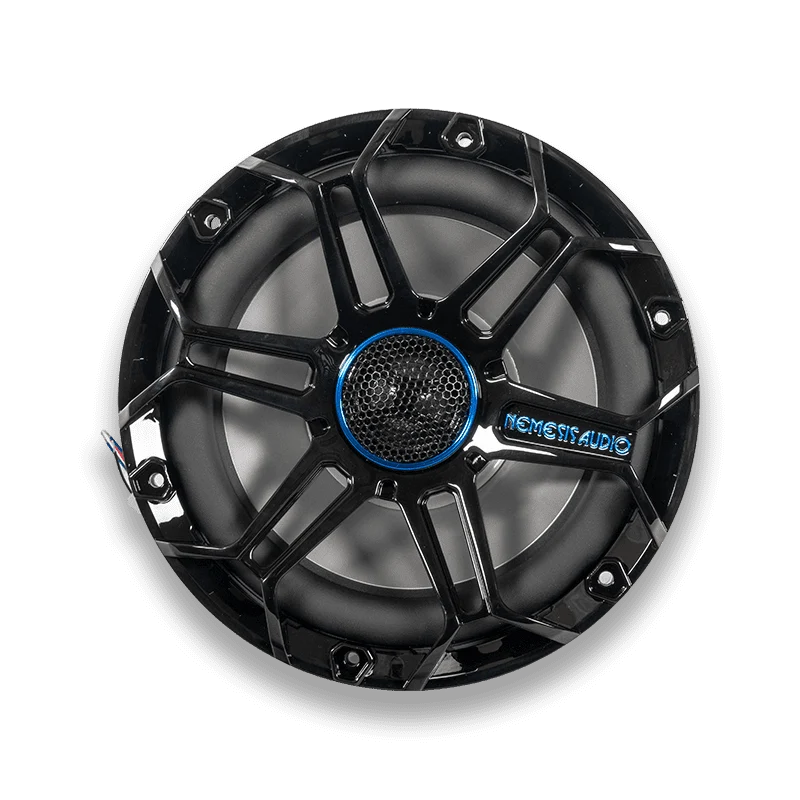 Nemesis Audio SOAK-8 | 8" 300W RMS Marine Speaker with RGB Lighting