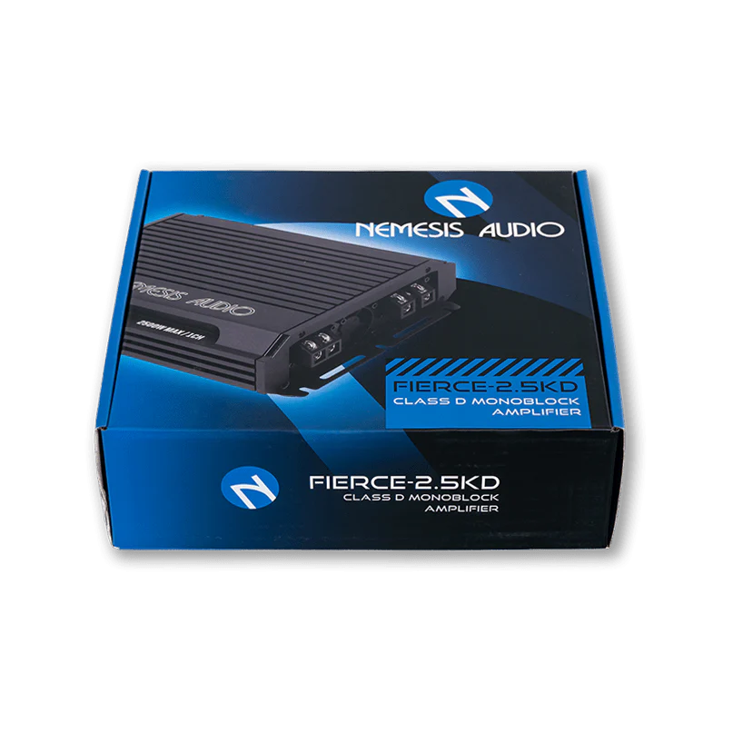 Nemesis Audio FIERCE-2.5KD 1250W RMS Monoblock Amplifier