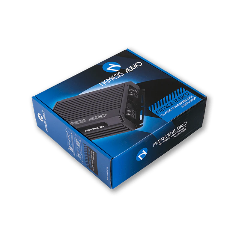 Nemesis Audio FIERCE-2.5KD 1250W RMS Monoblock Amplifier