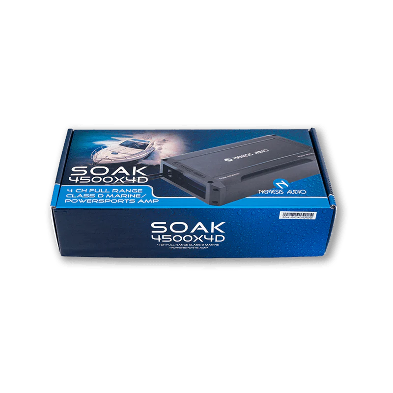 Nemesis Audio SOAK-4500X4D 4-Channel Marine Amplifier