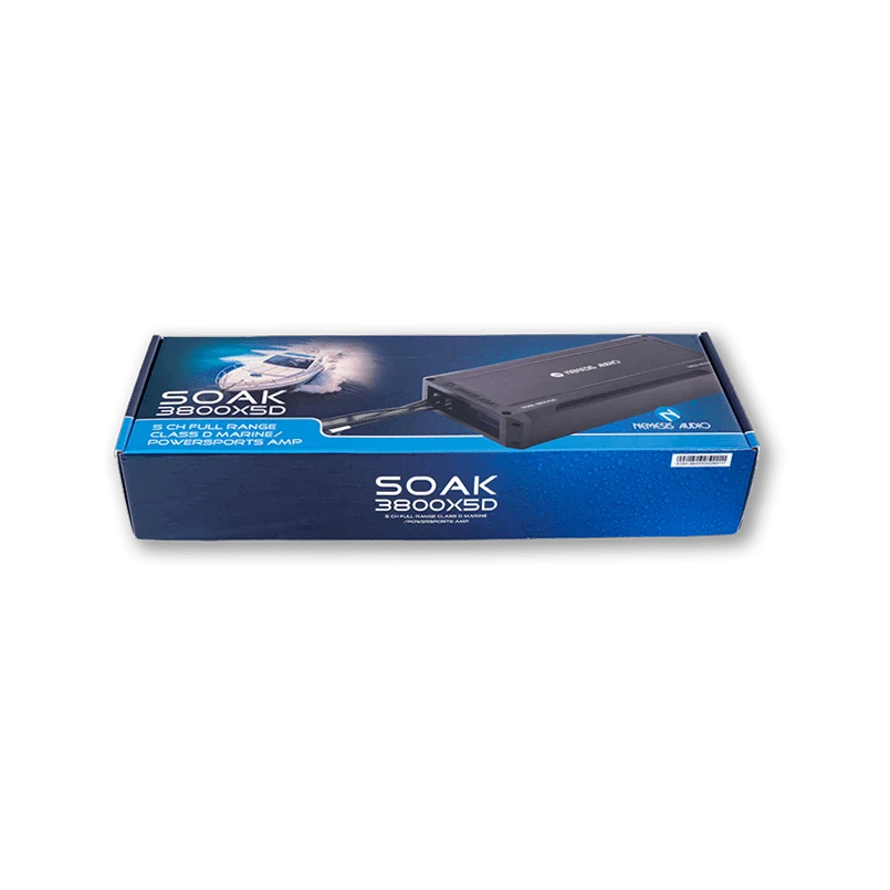 Nemesis Audio SOAK-3800X5D 5-Channel Marine Amplifier Nemesis Audio