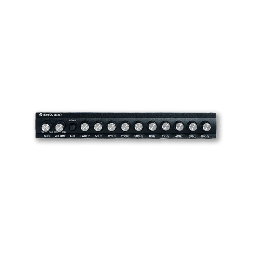 Nemesis Audio NA-9EQBT 9-Band Bluetooth Equalizer w/ 6V Output