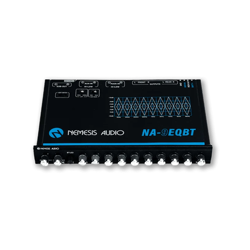 Nemesis Audio NA-9EQBT 9-Band Bluetooth Equalizer w/ 6V Output Nemesis Audio
