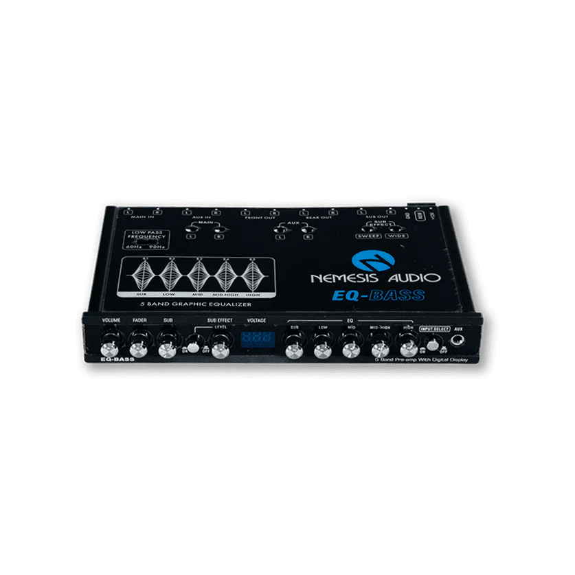 Nemesis Audio EQ-BASS 5-Band Graphic Equalizer w/ 8V Output