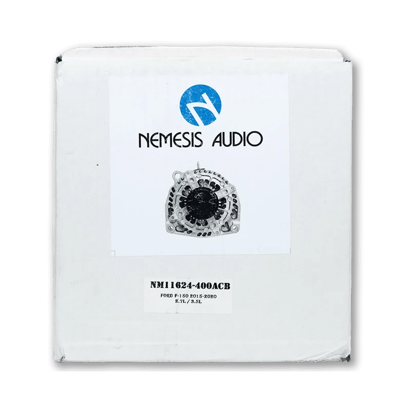 Nemesis Audio NM11624-400ACB 400 Amp High Output Alternator – Ford F150 Nemesis Audio