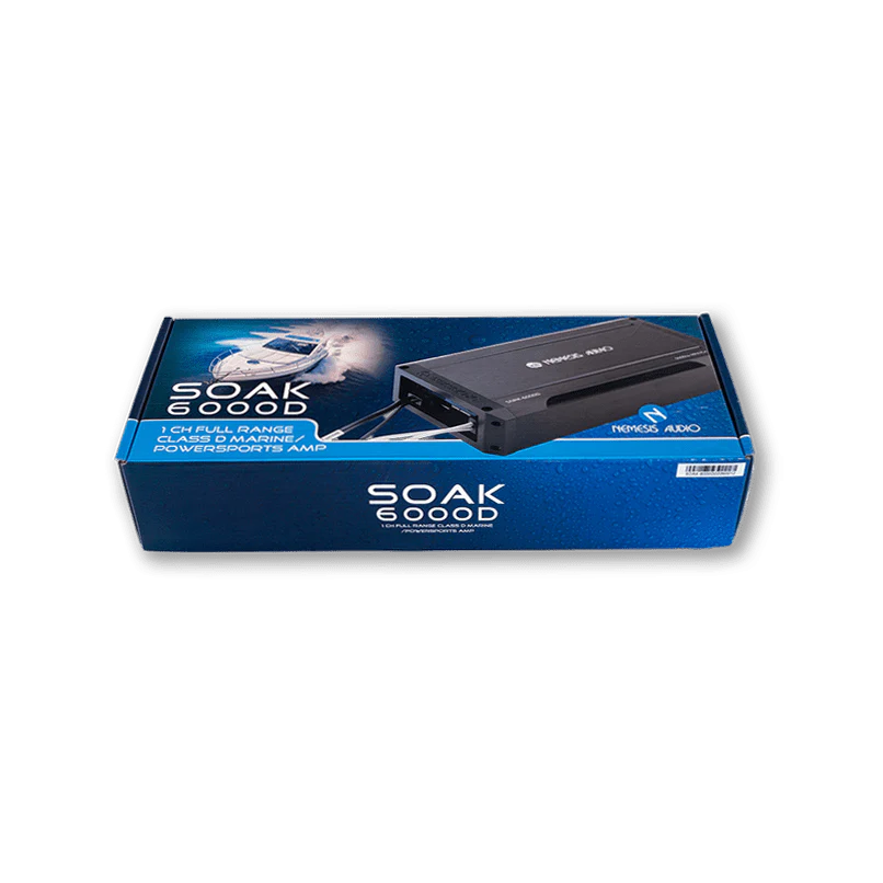 Nemesis Audio SOAK-6000D 3040W RMS Marine Monoblock Amplifier