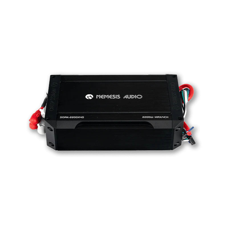 Nemesis Audio SOAK-2200X4D 1100W RMS 4-Channel Marine Amplifier
