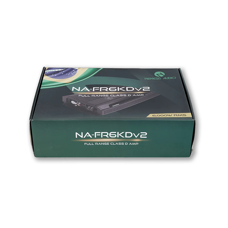 Nemesis Audio NA-FR6KDv2 6110W RMS Full Range Class D Amplifier