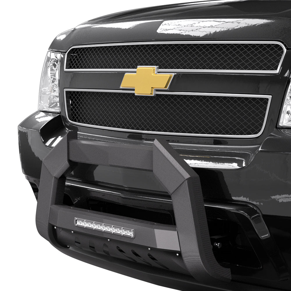 Black Bull Bar LED for 2007-2018 Chevy/GMC 1500 Truck & SUV Flashark