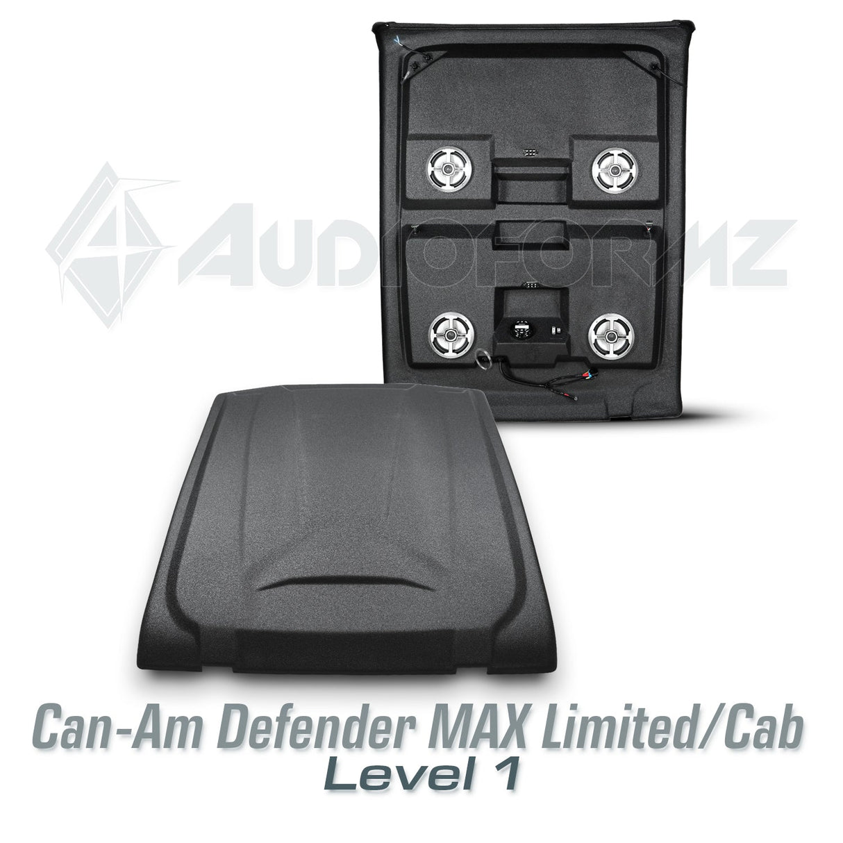2026+ Can-Am Defender MAX HD11 Limited/Cab Stereo Tops (4-Door) Can-Am
