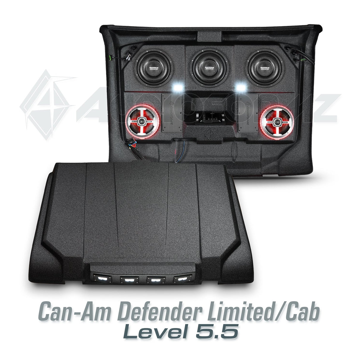 2026+ Can-Am Defender HD11 Limited/Cab Stereo Tops (2-Door) Can-Am