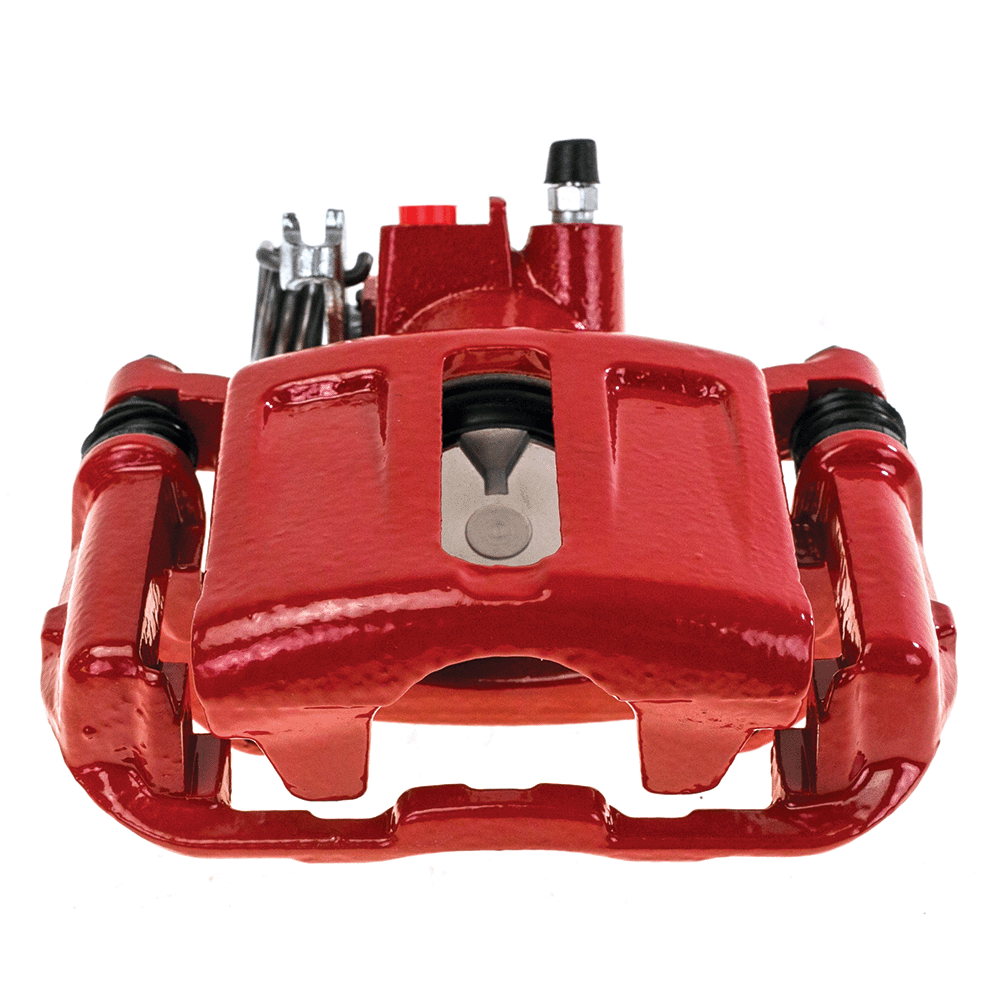 New Direct Fit Rear Drum to Disc Brake Conversion Kit W/Rotors. Red A111-3R