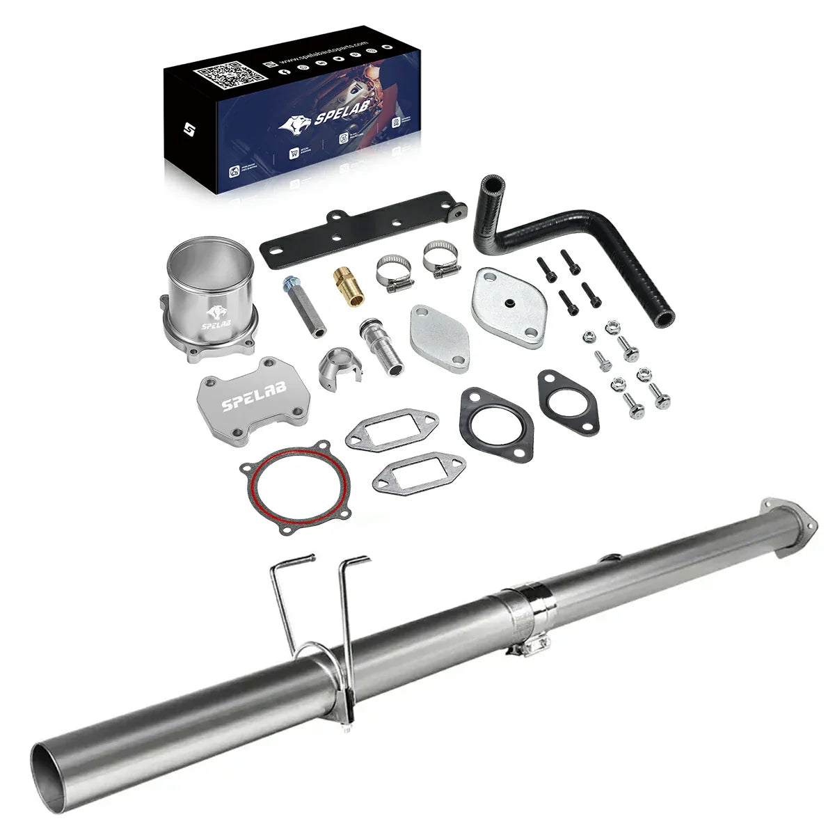 SPELAB for 13-18 Dodge Ram 6.7L Diesel EGR Plate Cooler & Throttle Valve Delete Kit