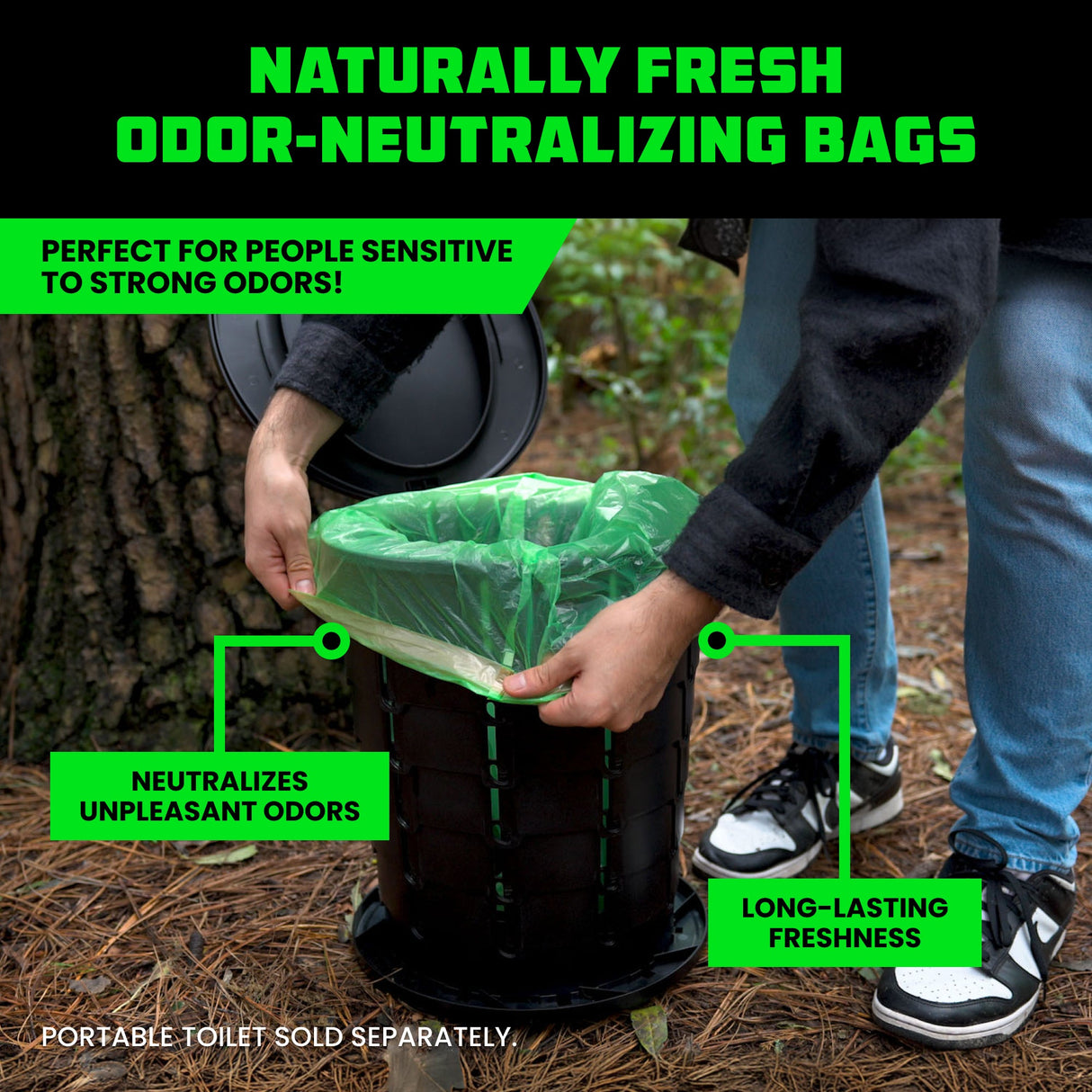 Portable Camping Toilet Bags