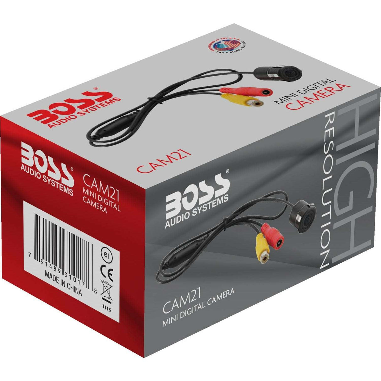 Boss CAM21 Flush Mount Backup Camera