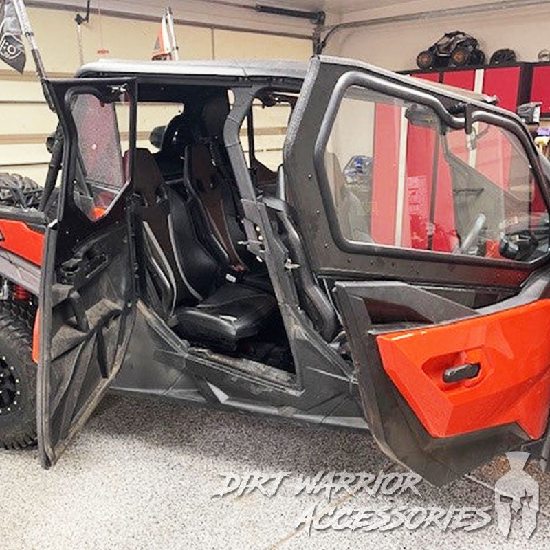 CANAM MAVERICK SPORT/TRAIL 4-SEAT Cab Enclosure "THE VAULT" Upper Side Doors & Panels (Patent Pending)