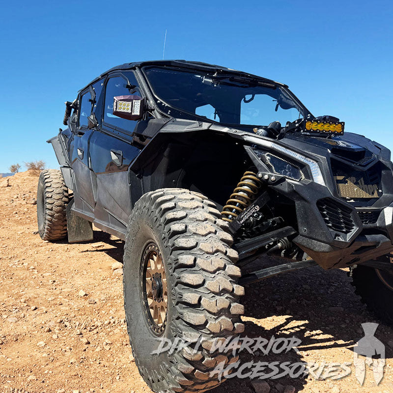 CANAM X3 4-SEAT Cab Enclosure "THE VAULT" Upper Side Doors & Panels (patent pending)