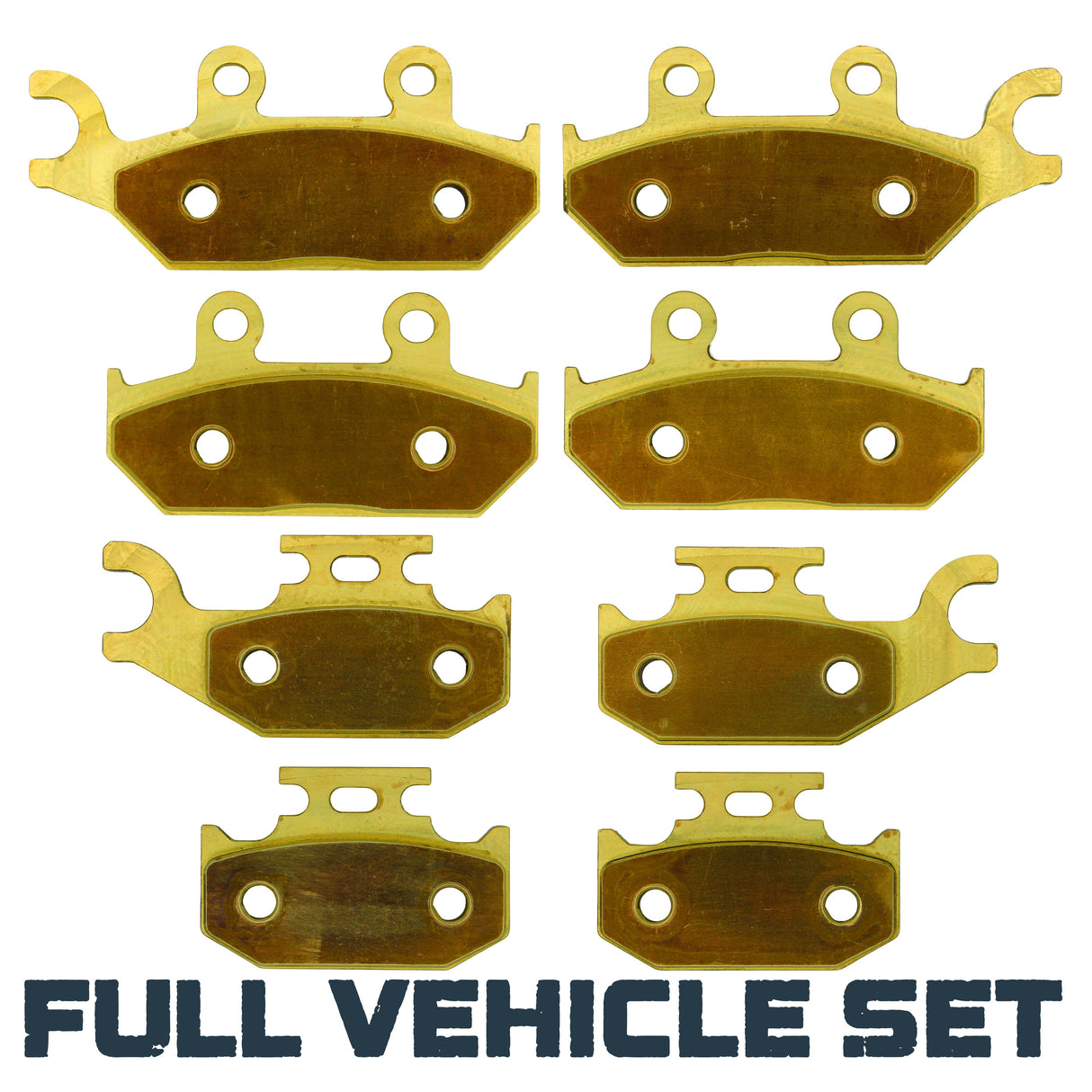 Can-Am Maverick MAX/XDS/XMR 2013-2018 Brass Brake Pad Set Traild