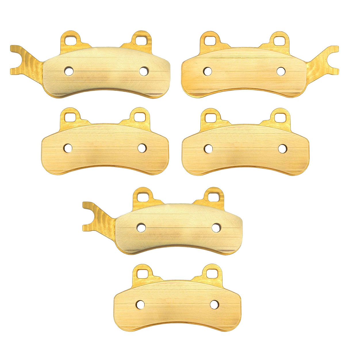 Can-Am Defender HD5 2017-2021 Brass Brake Pad Set Traild