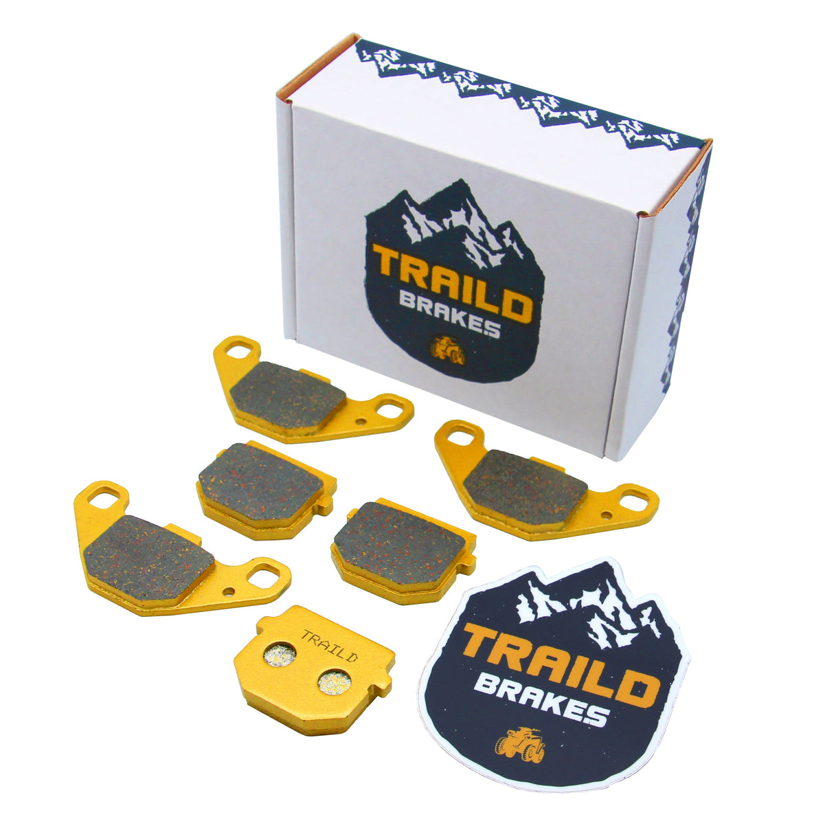 Can-Am DS 90 X 2008-2022 Ceramic Brake Pad Set Traild